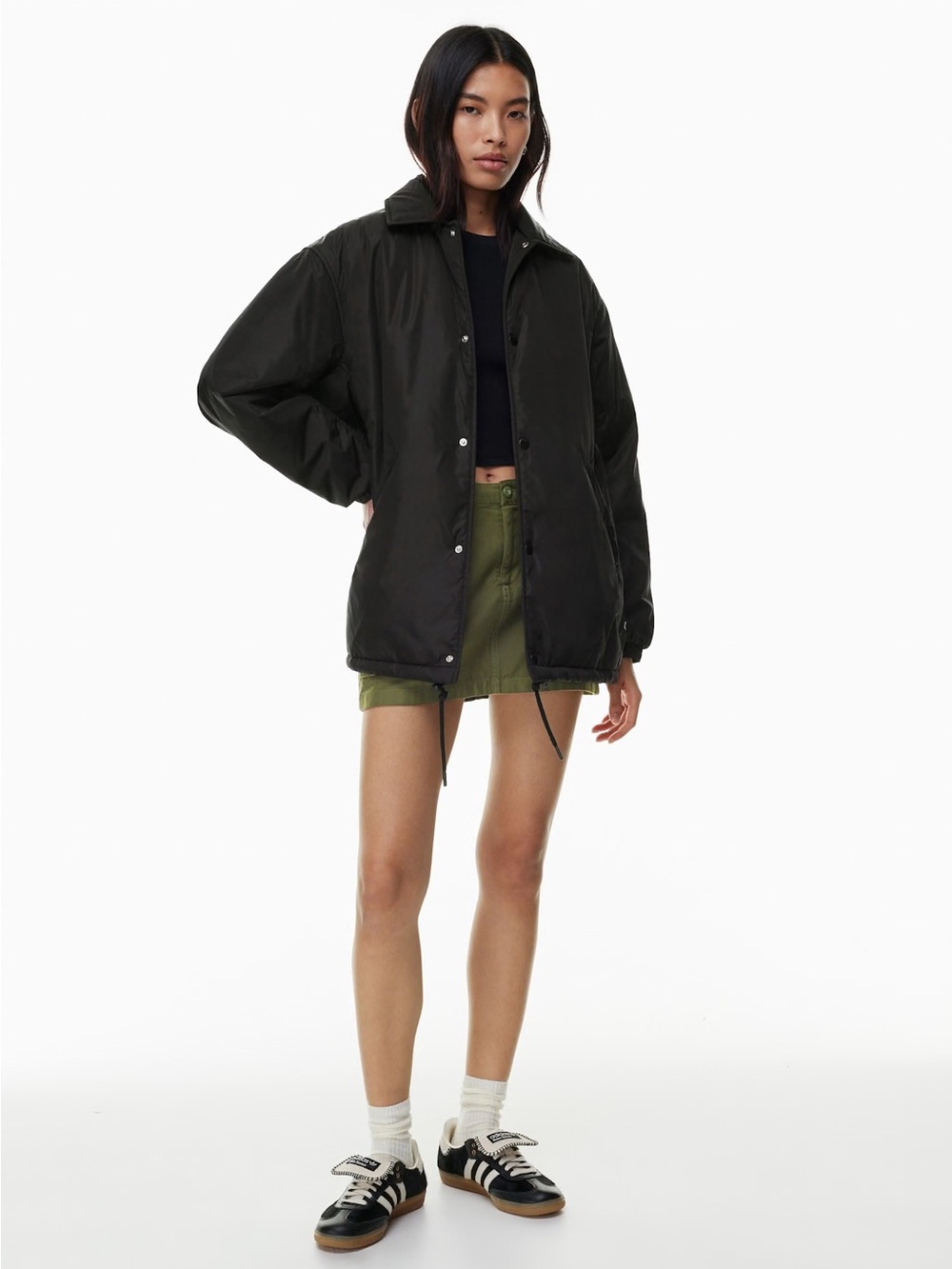 TNA (Aritzia) ‘Coaches’ Nylon Jacket